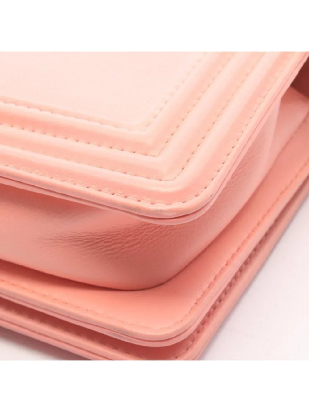 Chanel Waist Bag Boy by the Sea Flap Chain Pink Lambskin